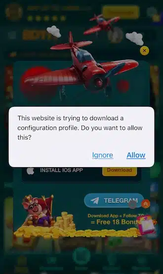 "Allow" ট্যাপ করুন।